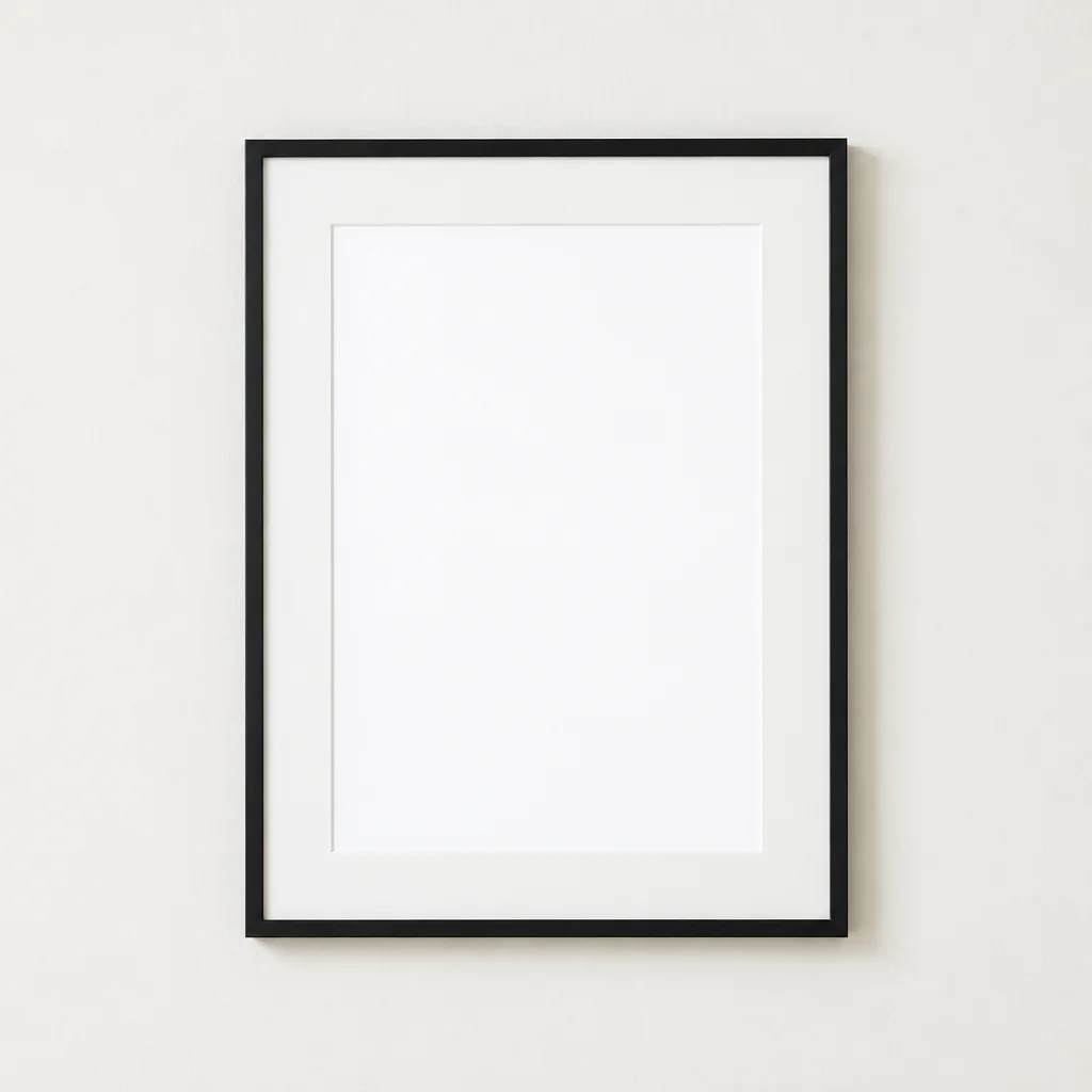 Framed Vertical Poster