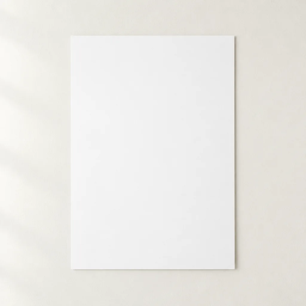Matte Vertical Poster